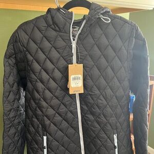 ASICS Women’s Black Quilted Puffer Jacket